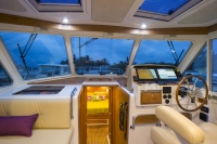 Interiors onboard Back Cove 41 in Jupiter, FL.