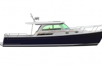 Downeast 37 Exterior Profile