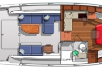 Downeast 37 Floor Plan